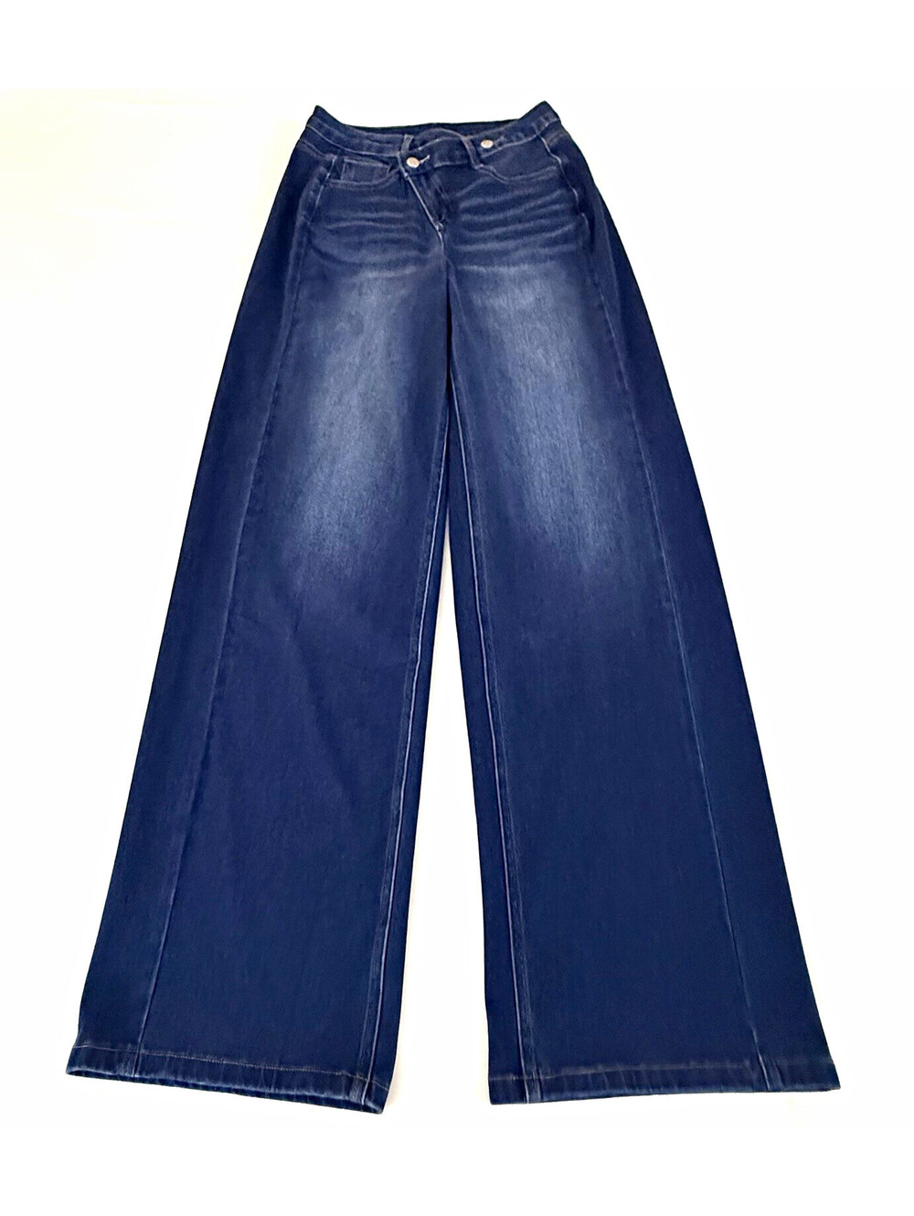 Halara Flex Denim Women’s Wide Leg Jeans Dark Blue Size S NWT